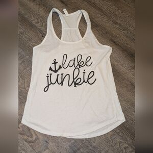 White lake tank top